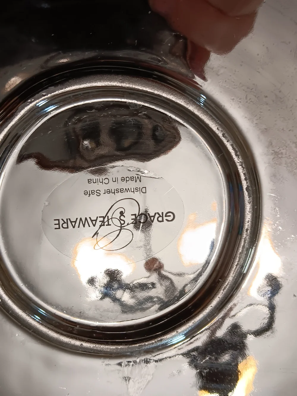 Hammered Metallic Decorative Bowl - Silver